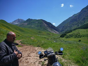 Sackgasse Richtung Kara-Kulja